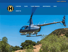 Tablet Screenshot of lahelicopters.com